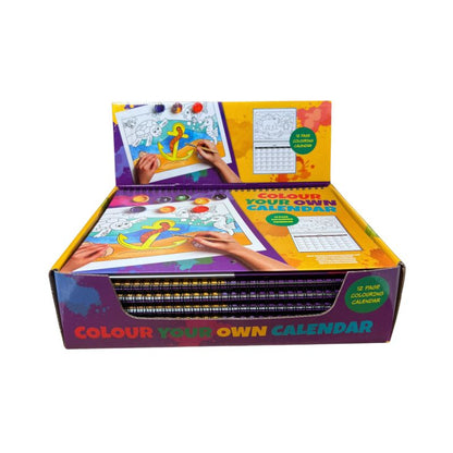 Wholesale Paint Your Own Calendar - (CDU of 6)