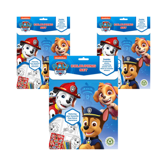 Wholesale Paw Patrol Colouring Set - (Case of 12)