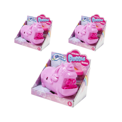 Wholesale Pink Unicorn Bubble Machine - (Case of 12)