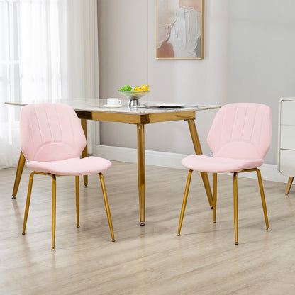 Velvet Dining Chairs Set of 2