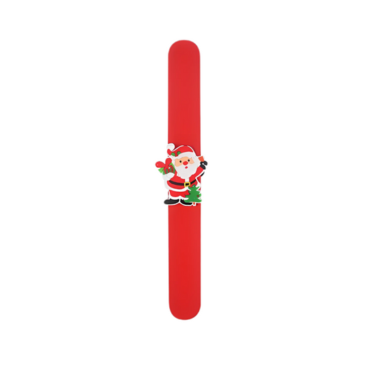 Wholesale Christmas Characters Snap Bracelet - (CDU of 24)