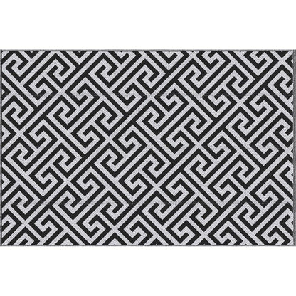 152 x 243 cm5x 8ft Outdoor Rug Reversible Mat Plastic Straw Rug Portable RV Camping Mat for Garden Deck Picnic Indoor