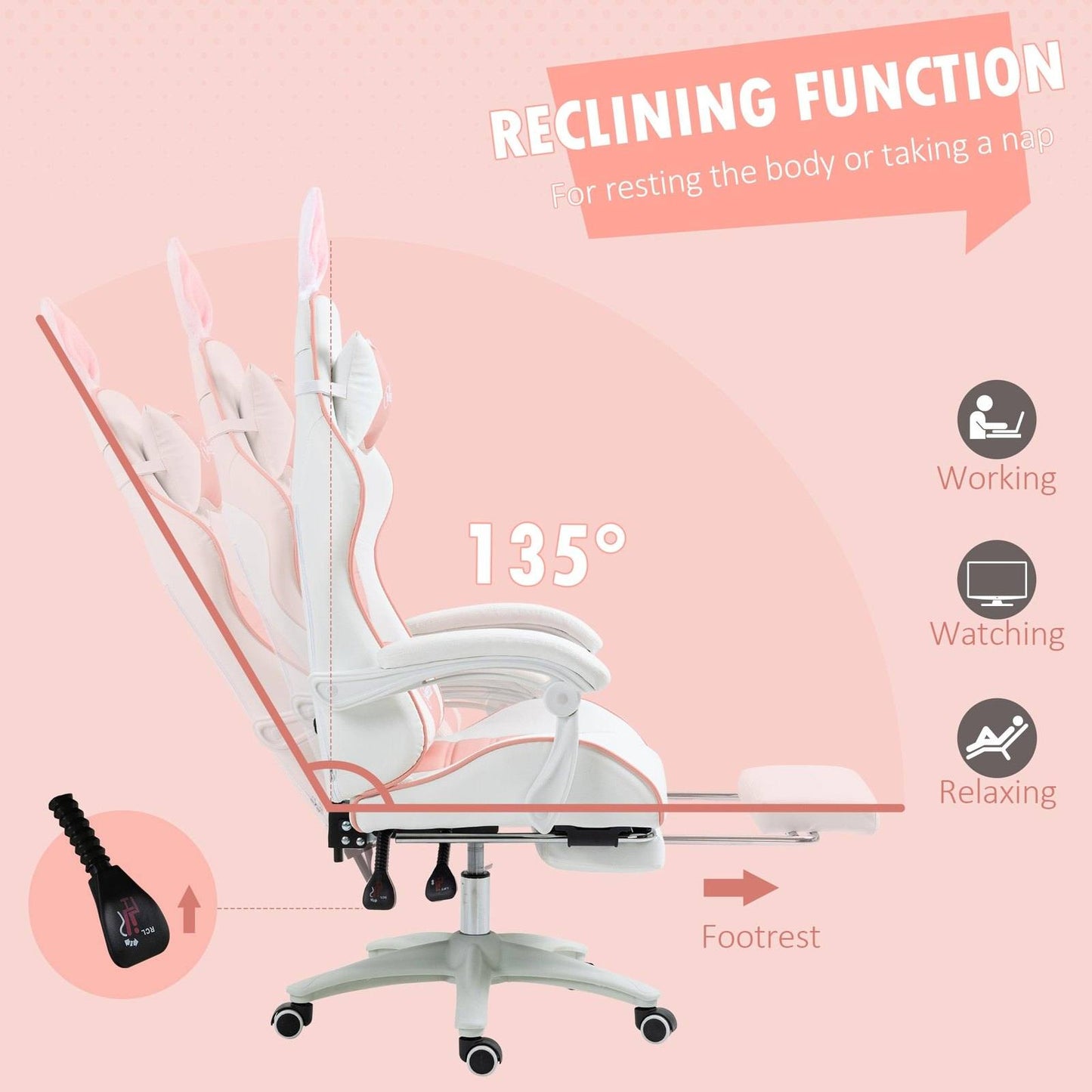Vinsetto Racing Gaming Chair