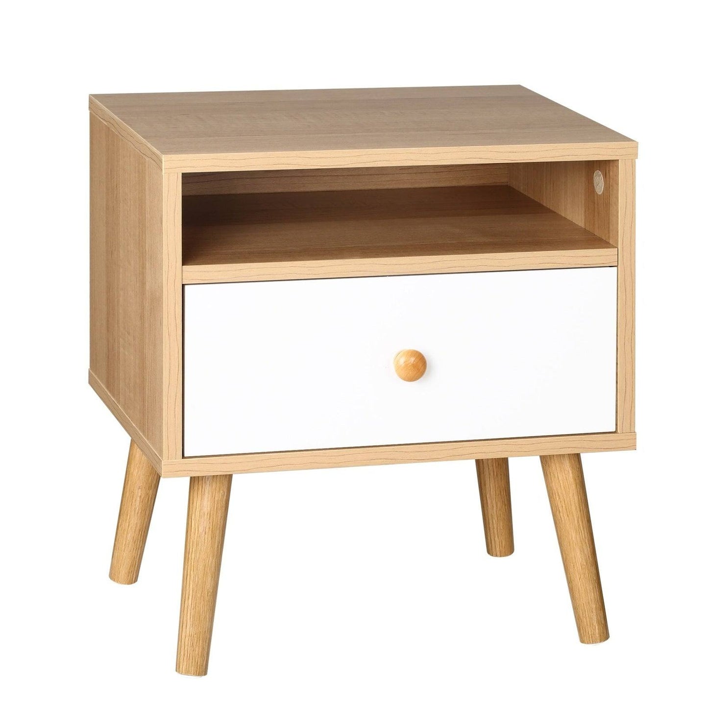 Homcom Modern Bedside Table