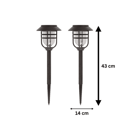 LED Solar Power Pathway Lights for Outdoor Garden