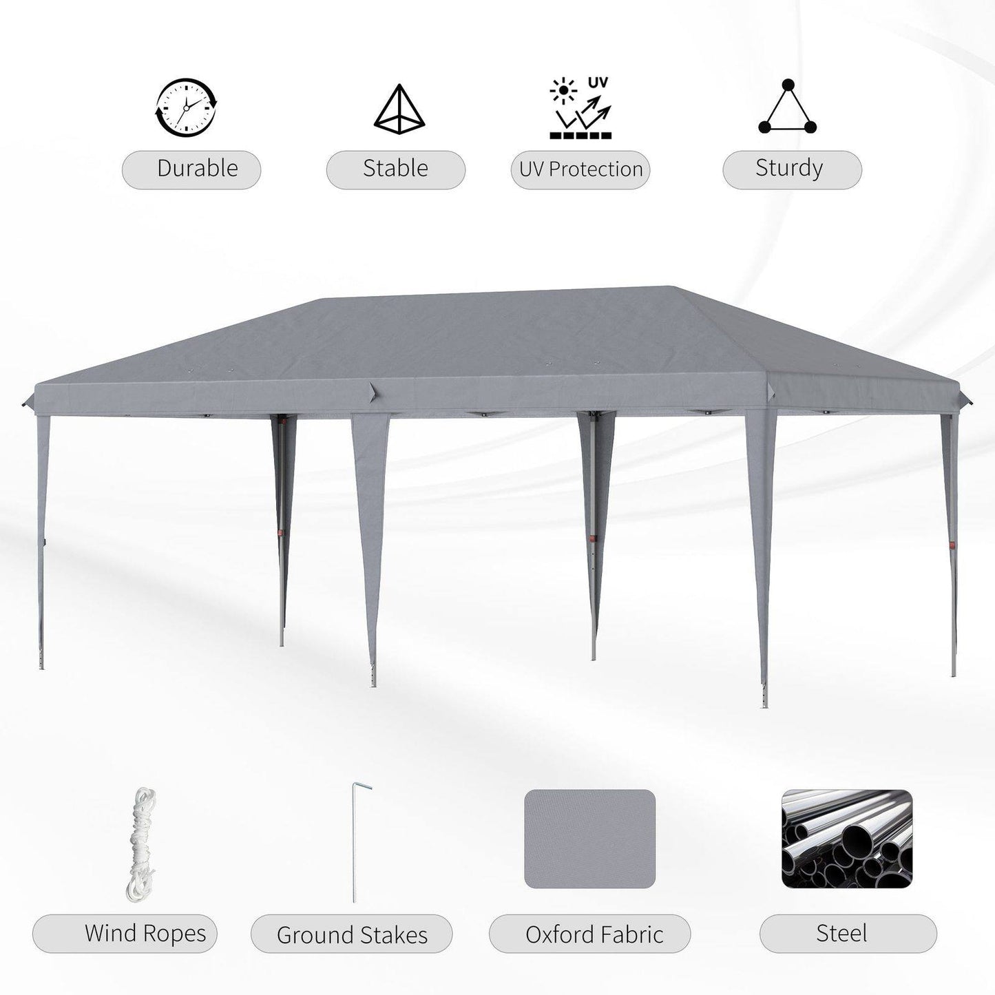 3 x 6 m Pop Up Gazebo