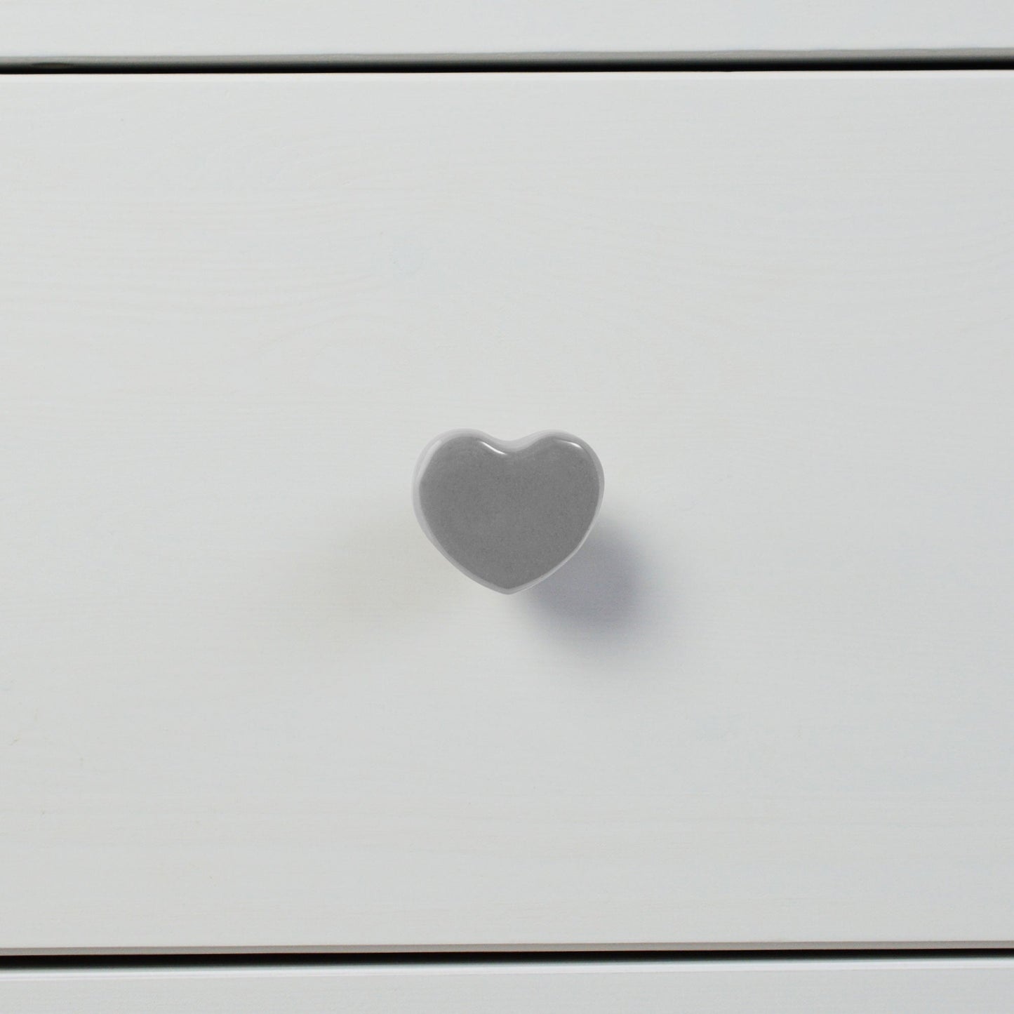Heart Ceramic Cabinet Knob