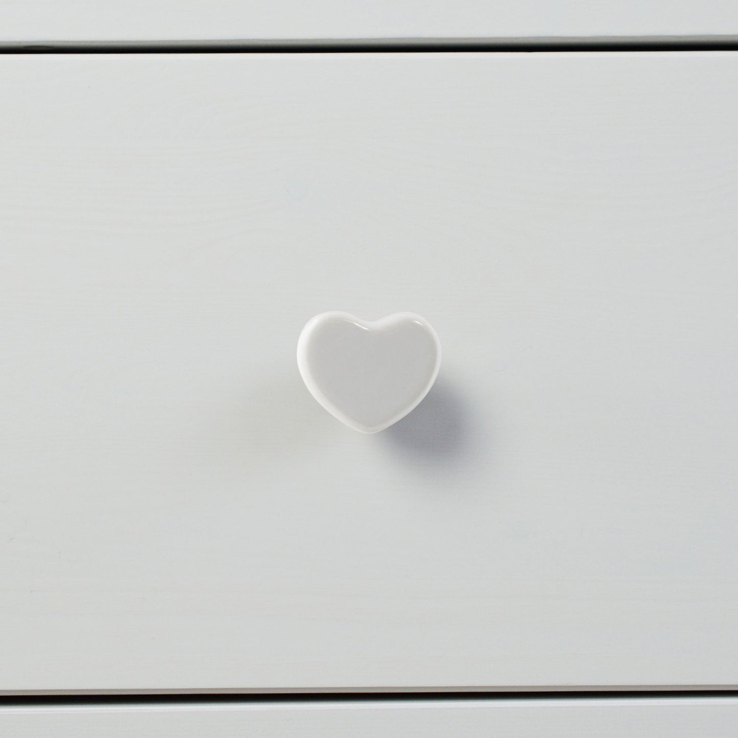 Heart Ceramic Cabinet Knob