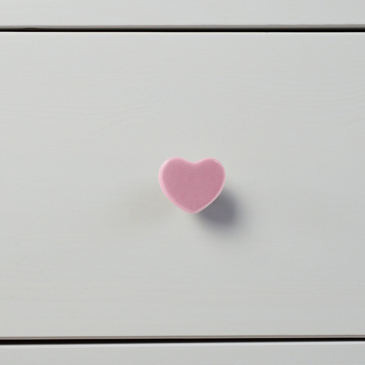 Heart Ceramic Cabinet Knob