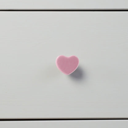 Heart Ceramic Cabinet Knob