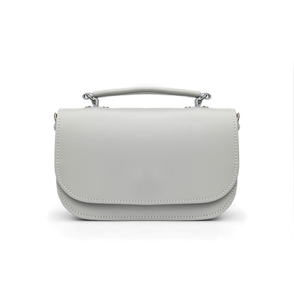 Aura Handmade Leather Bag - Ghost