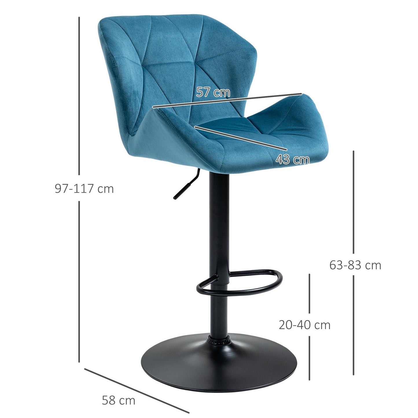 Bar Stools Set Of 2
