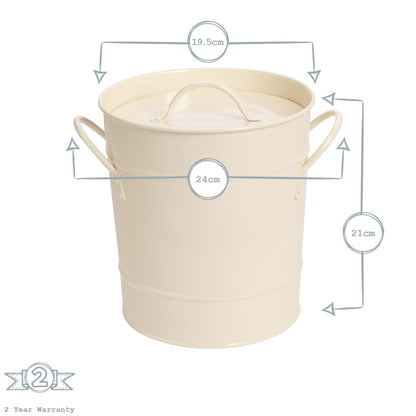 Vintage Ice Bucket with Scoop