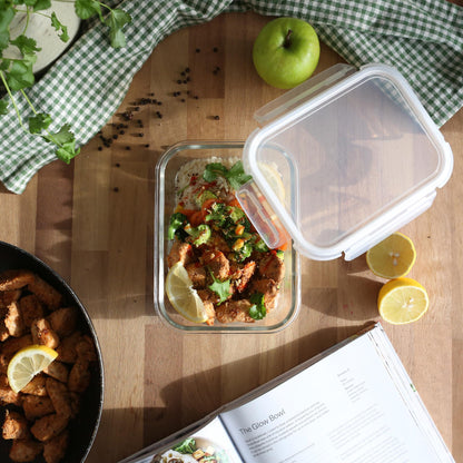 Glass Food Storage Container with Lid