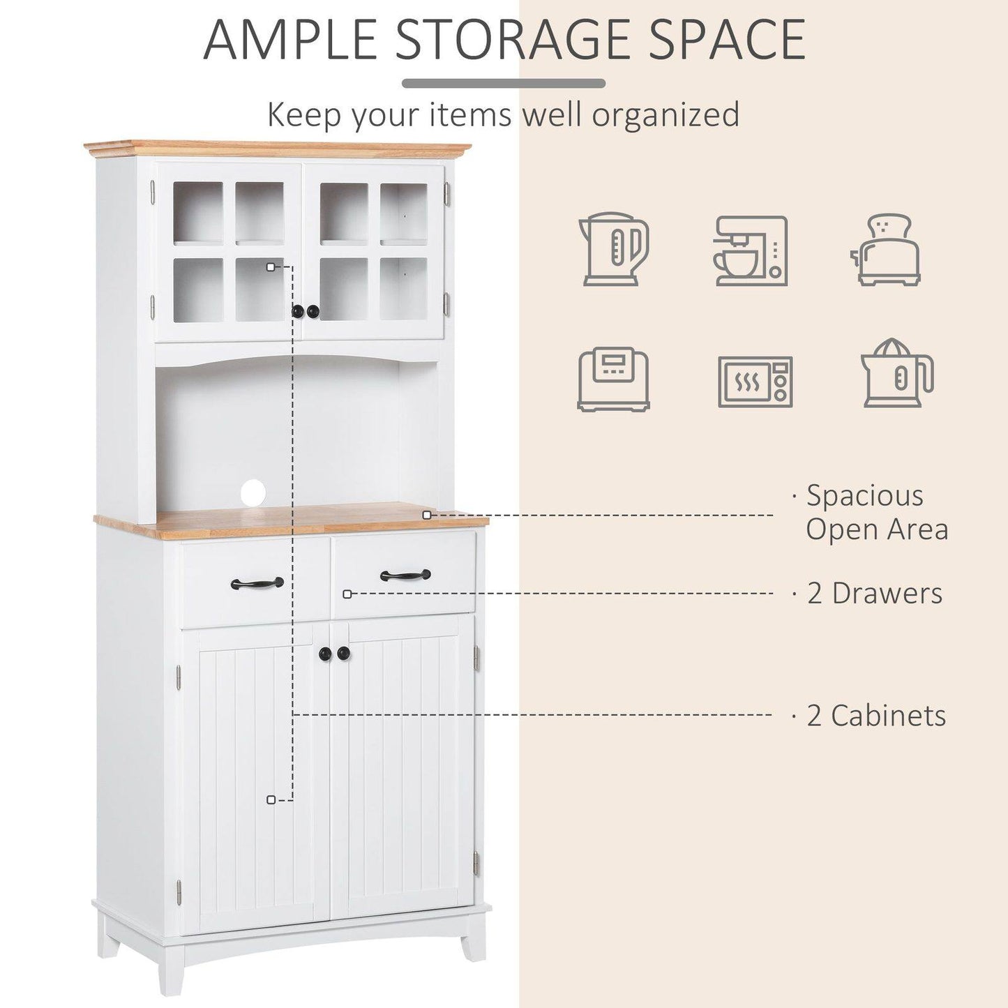 Freestanding Kitchen Cupboard