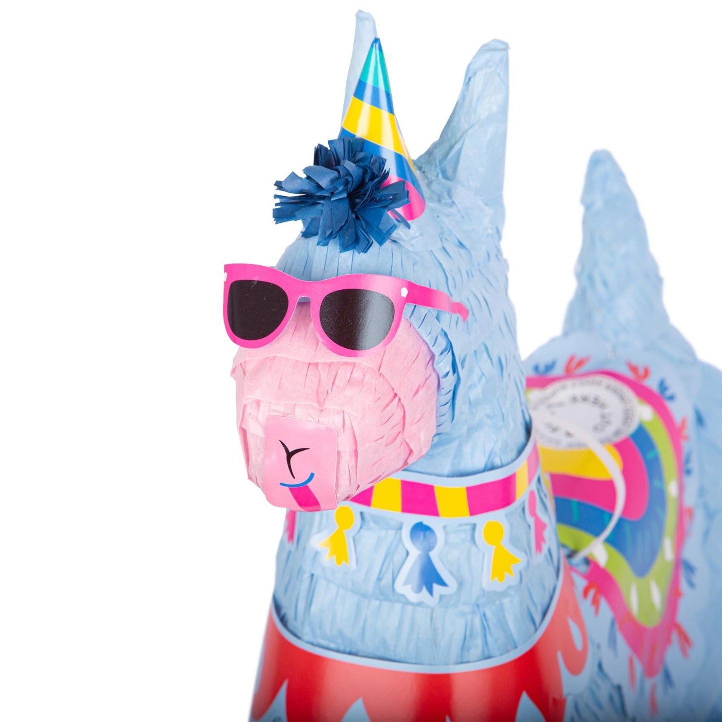 3pc Large Llama Pinata Set with Stick & Blindfold