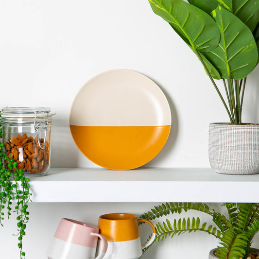 20.5cm Stoneware Colour Block Side Plate