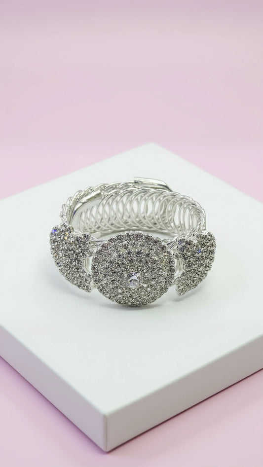 Luxe Wrap Around Crystal Cuff