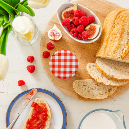 150ml Glass Jam Jars with Lids - Pack of 6