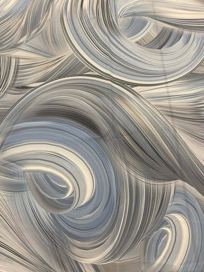 Modern Brushstroke Design Fabric – Multiple Fabric Options, Sold by Metre
