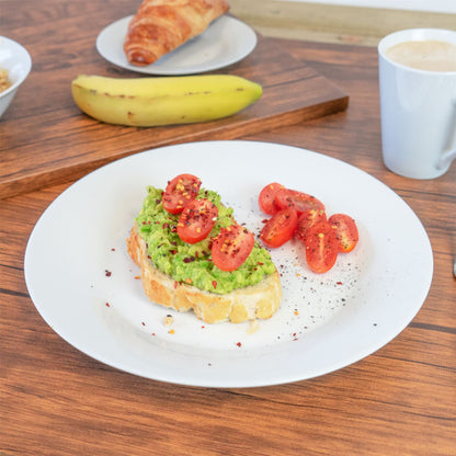 16pc White Dinner Set