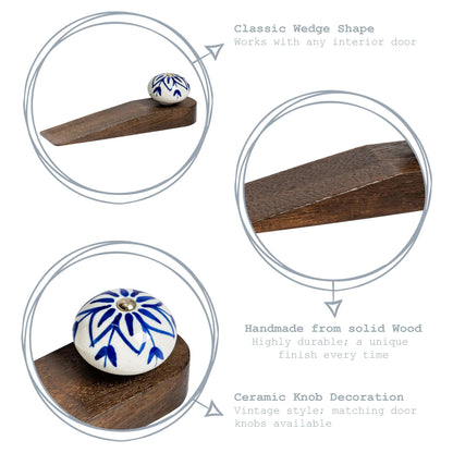 Wooden Door Stop