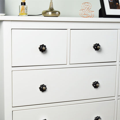 Floral Ceramic Cabinet Knob