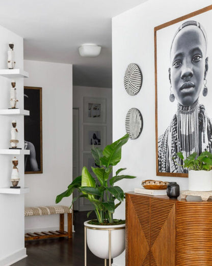 Cameroon Wooden Shield - L (07)