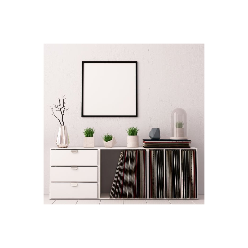 Foil Wrapped MDF Picture Photo Frame Fitted with Perspex Plexiglass, Oak Frame