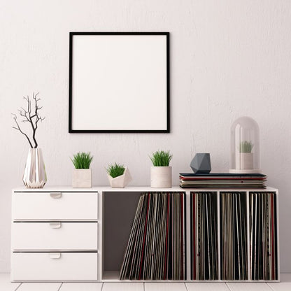 Foil Wrapped MDF Picture Photo Frame Fitted with Perspex Plexiglass, Oak Frame