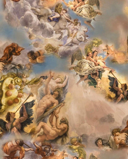 Angel Print Fabric – Custom Printed Fabric, Choose Material by Metre