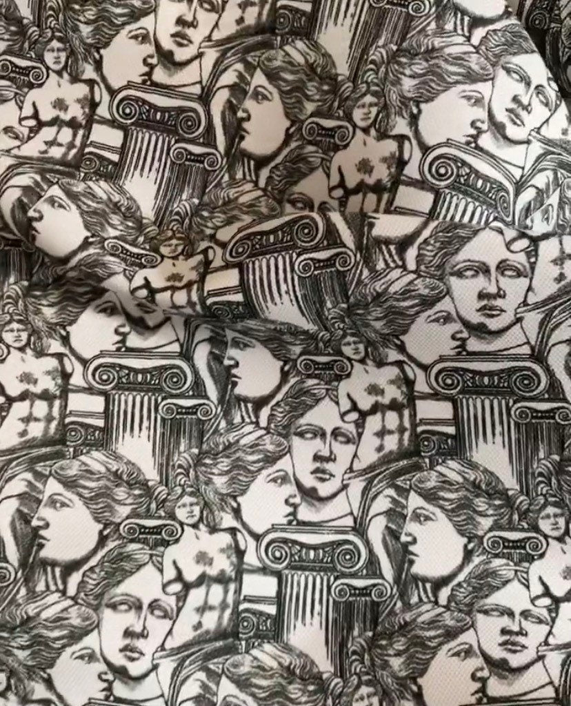 Antik Greek Print Fabric