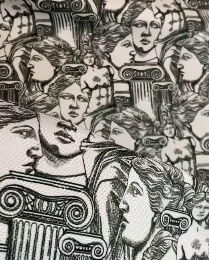 Antik Greek Print Fabric