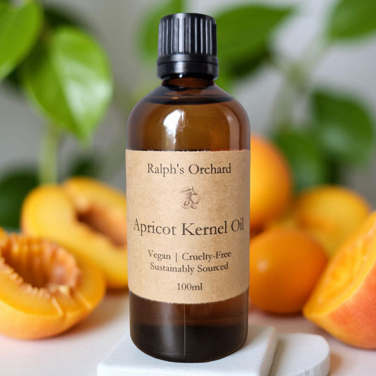 Apricot Kernel Carrier Oil | Cold-Pressed Vegan Facial & Skincare Oil 100 ml