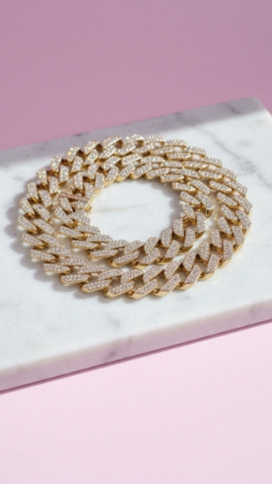 Cuban Link Stainless Steel Chain Necklace