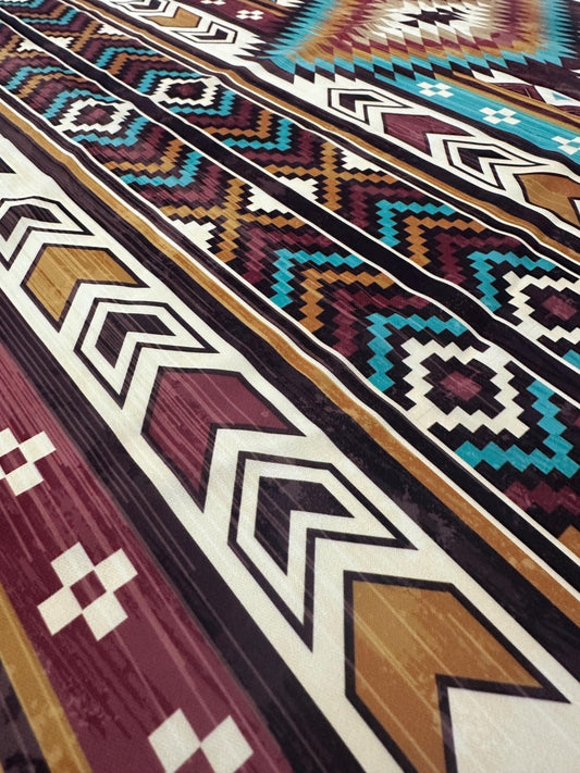 Aztec Retro Southwest Fabric