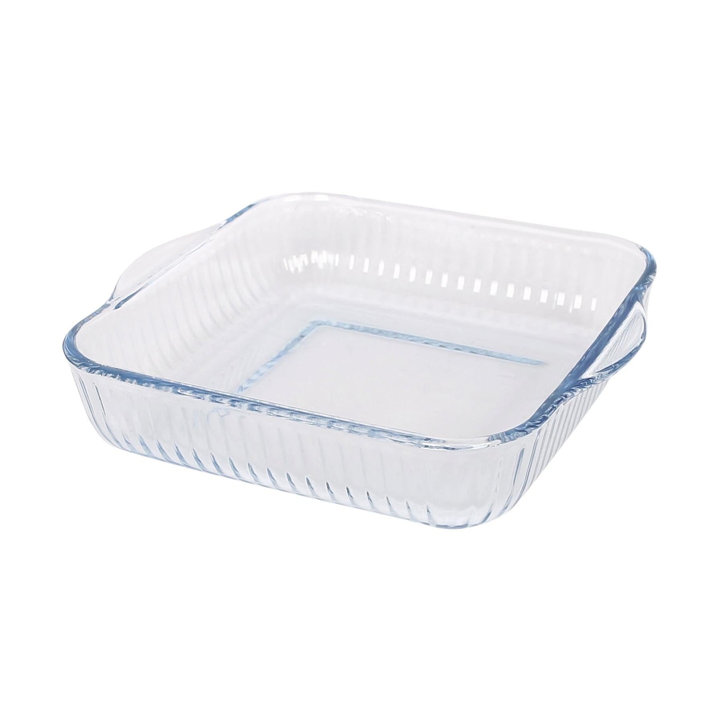 Optical Square Glass Oven Dish - 24cm x 21cm
