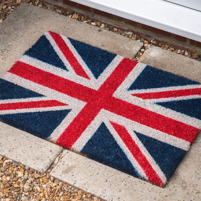 60cm x 40cm Union Jack Coir Door Mat