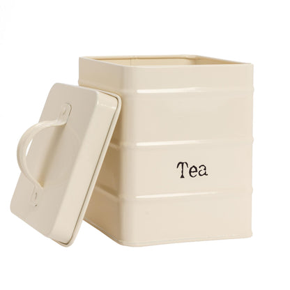 Vintage Metal Tea Canister