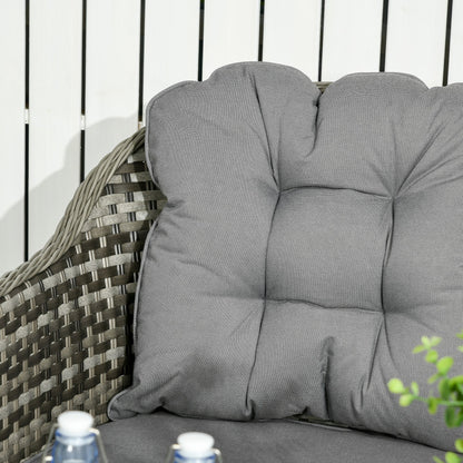 4 Seater PE Rattan Garden Furniture