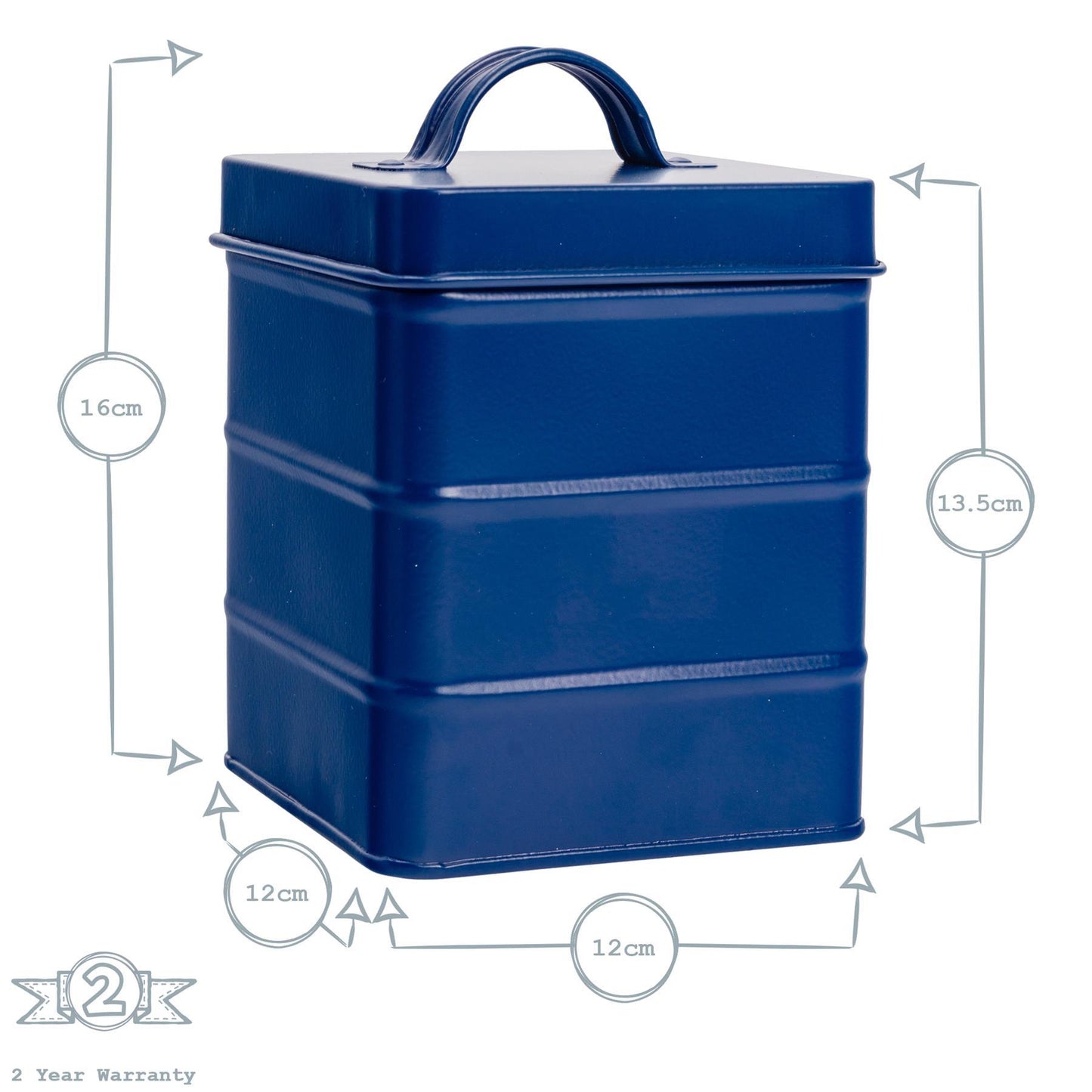 Vintage Metal Sugar Canister