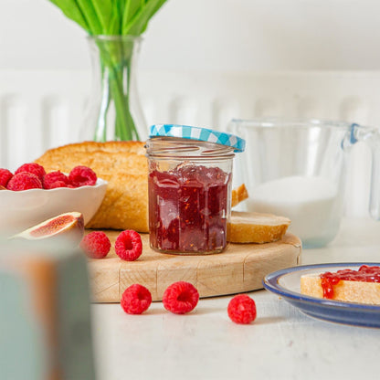 150ml Glass Jam Jars with Lids - Pack of 6