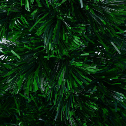 4FT Pre-Lit Fibre Optic Artificial Christmas Tree Holiday Xmas Décor with Tree Topper Multi-Colour