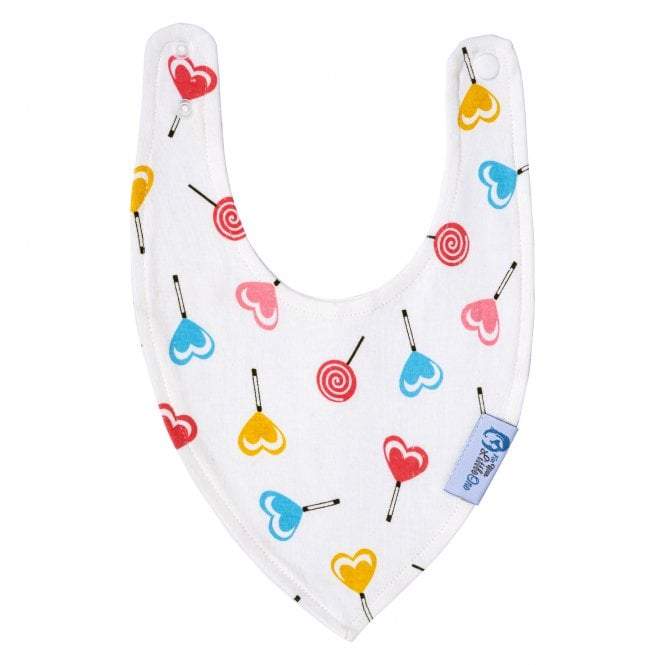 Baby Bandana Dribble Bibs Cotton Pack Of 8 - Girls
