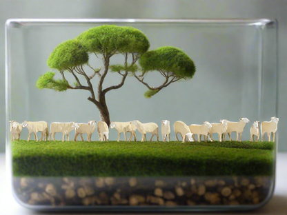 Sheep (14) Terrarium Figures - 15749