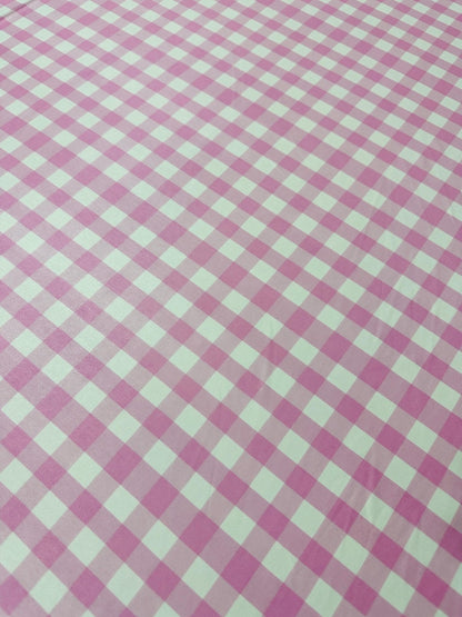 Barbie Plaid Fabric