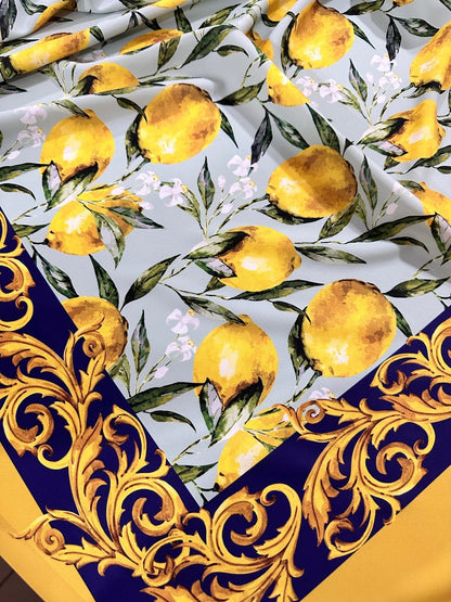 Baroque Lemon Fabric