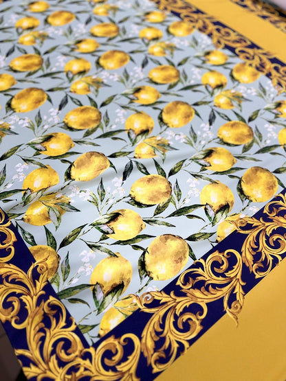 Baroque Lemon Fabric
