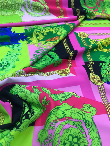 Baroque Pattern Fabric