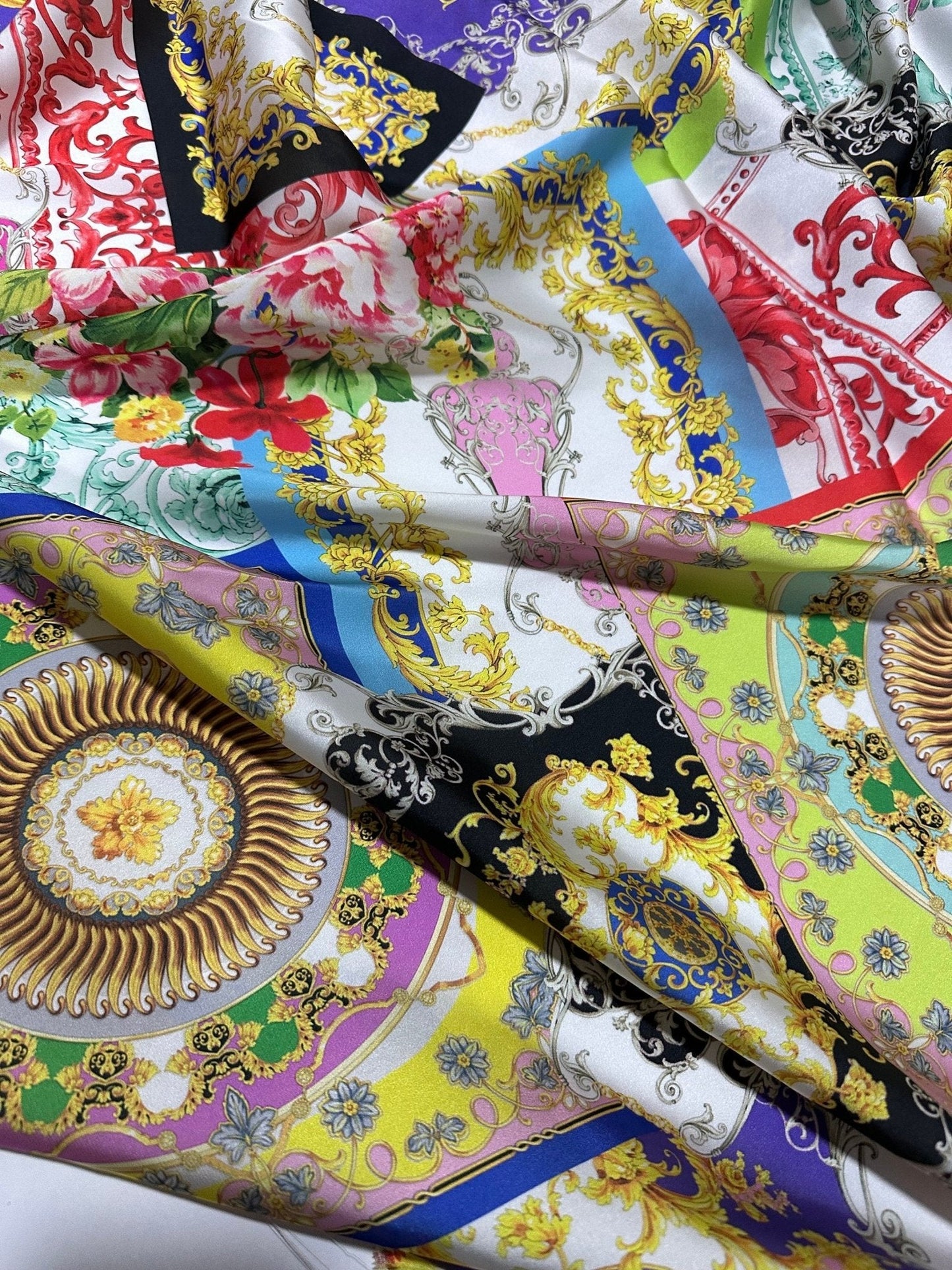 Baroque Pattern Fabric